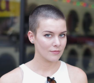 Perfect buzzcut with ultra-short hair