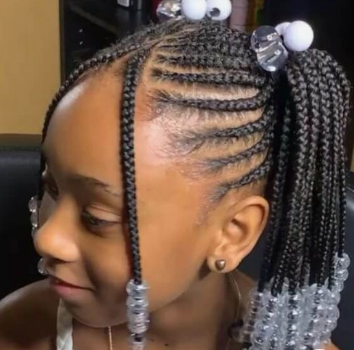Kids cornrows braids