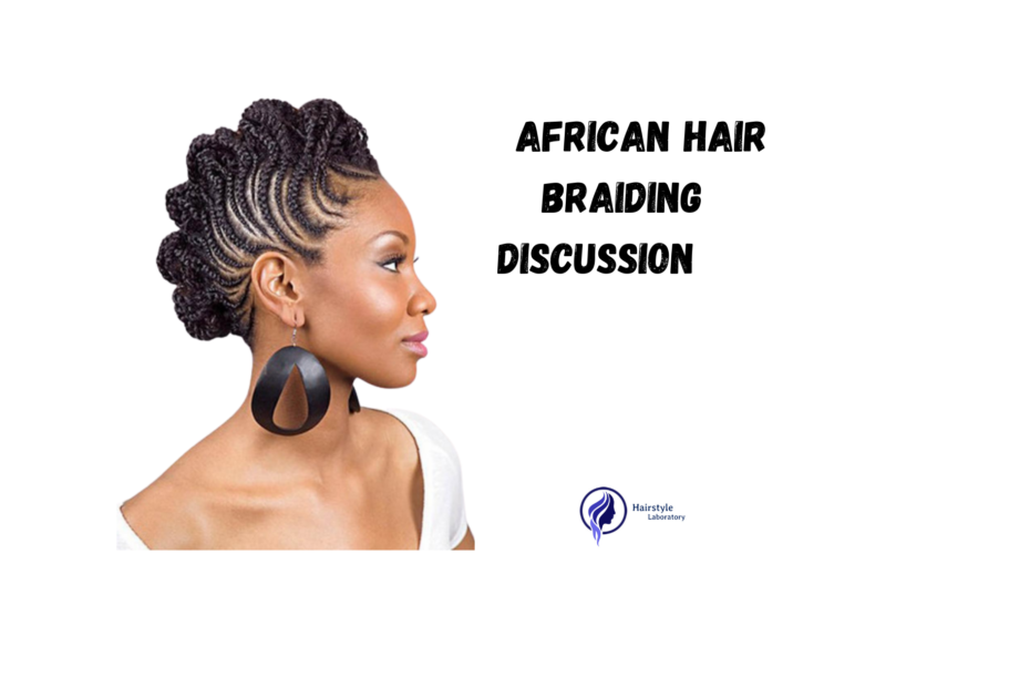A nice idea of African hair braiding