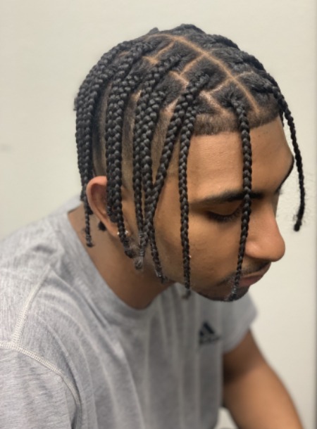 Braids With Fade - A Stylish Manly Haircut To Follow - Hairstyle Laboratory